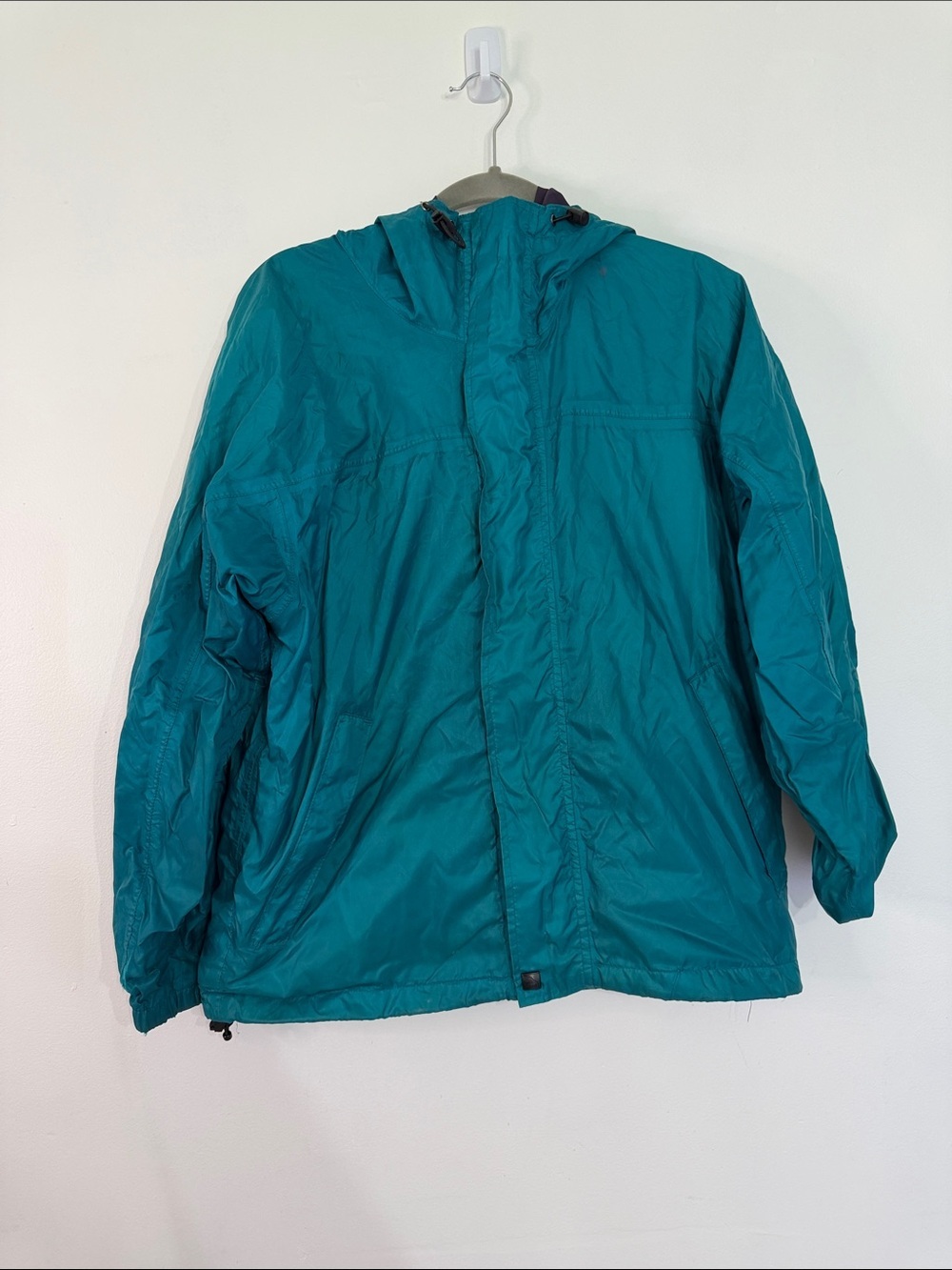 Vintage Red Ledge Raincoat